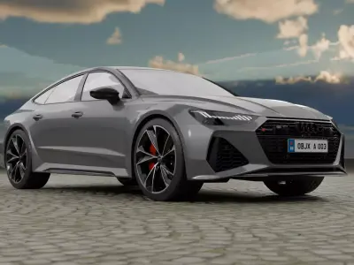 Audi RS7 Sportback 2020 3D model