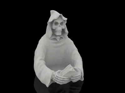 Reaper Tea Candle Holder 3D print model