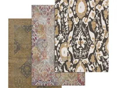 Rug Set 892 3D model