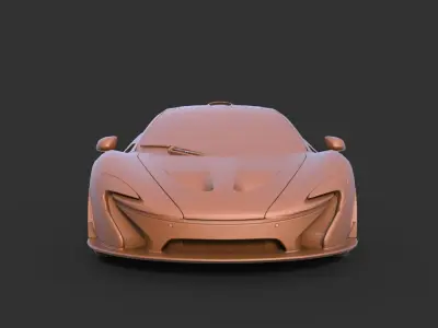 Mclaren P1 3D print model