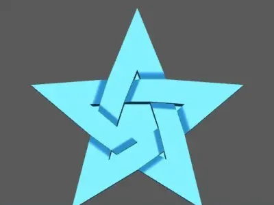 Marocan Star Free 3D print model