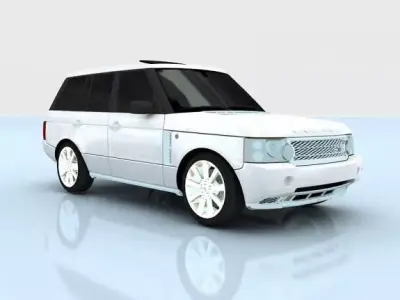 Range Rover Supercharged 2009 3D model