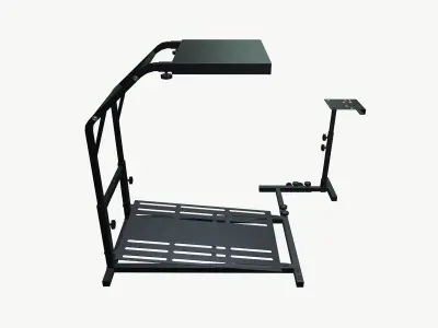 Thrustmaster Gaming Stand Steel Frame Low-poly 3D model