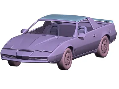 Pontiac Firebird KITT print 3D print model