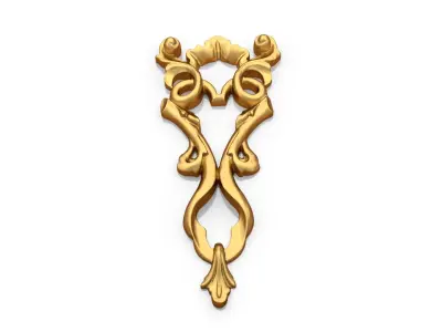 Classic decor ornament 129 3D model