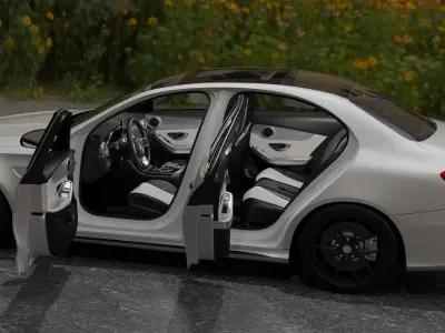 Mercedes car 3D model