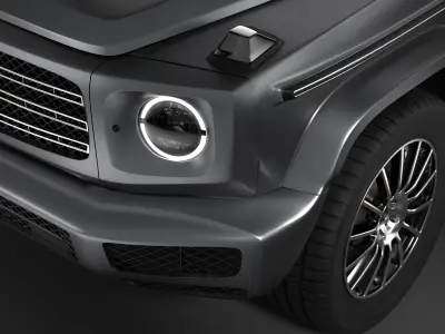 Mercedes-Benz G 500 2020 3D model