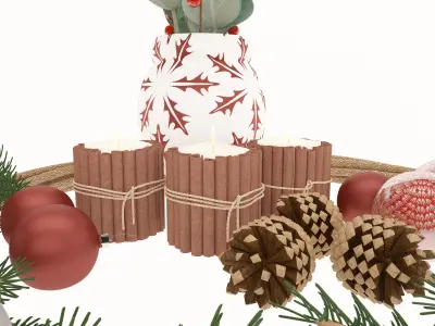 Christmas decor  3D model