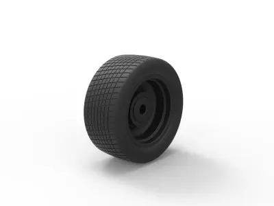 Sport wheel 5 3D print model