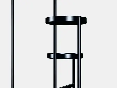 OLIVBLAD Plant stand 5 3D model