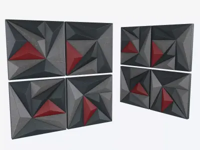 Wall pattern model  3D model