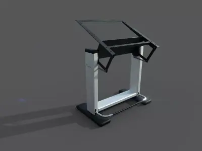 Rocada - Drafting Table Low-poly 3D model