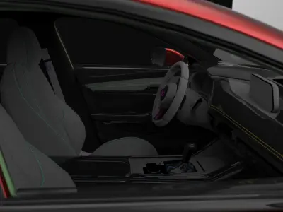 Mazda 3 TCR Replica 3D model