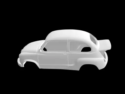 Abarth 1000TC 3D print model
