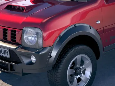 Suzuki Jimny 4Work Offroad 2018 3D model