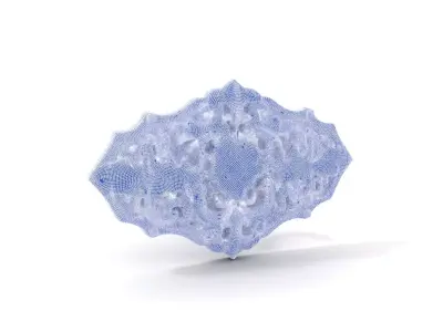 Elegant Ivory Ornament model pack Low-poly 3D model