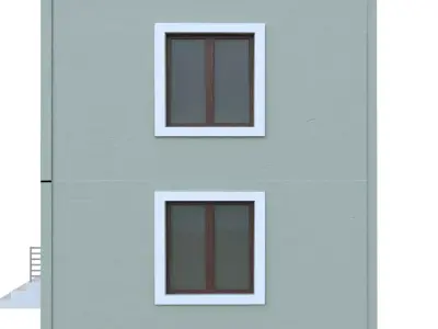 Modern House Low-poly 3D model