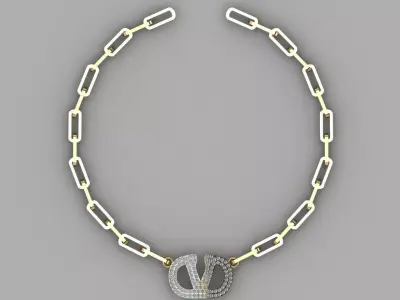Brand Necklaces BB 59 3D print model