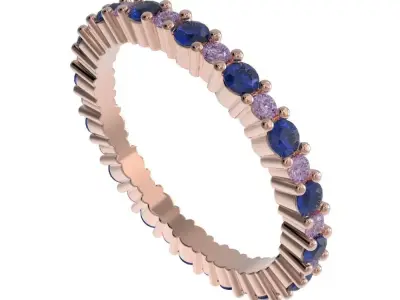 Full Eternity ring style 6 3D print model