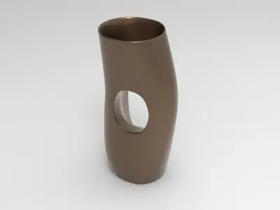 Uto Pot Low-poly 3D model