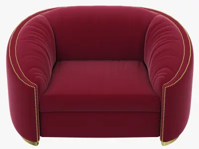 Brabbu Wales Single Sofa 3D model