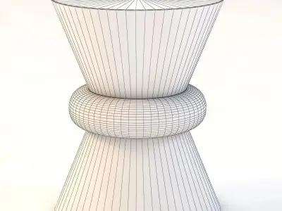 Domicile A Stool 63048 3D model