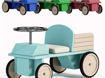 Juguetes Bikes for Children 01 3D model