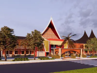 Retail Market Store 3D model