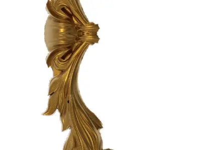 Carved Picture Frame 3D model 12