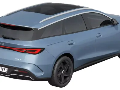 BYD Seal 6 DM-i TOURING 2025 3D model