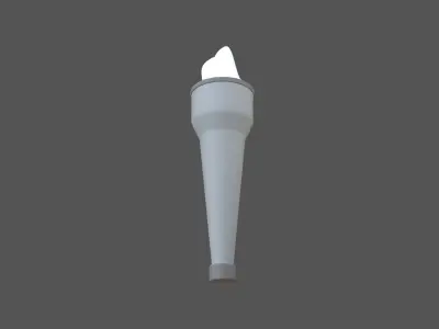 Torch v2 003 Low-poly 3D model