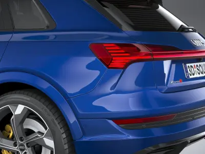 Audi e-tron S 2021 3D model