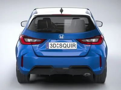 Honda City RS Hatchback 2024 3D model