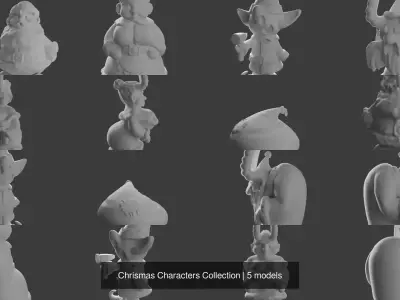 Chrismas Characters Collection