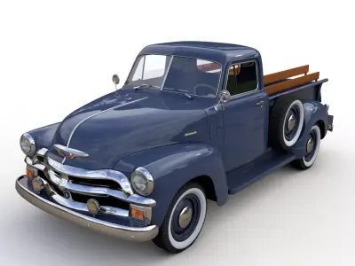 CHEVY 3100 PICKUP 1954 3D model