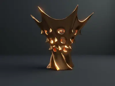 Vase of king of Mars Free 3D model