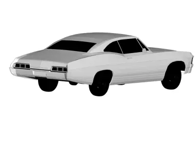chevy impala 3D model