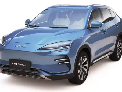 2023 BYD Seal U With Interior 3D model