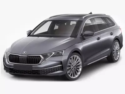 Skoda Octavia Combi 2025 3D model