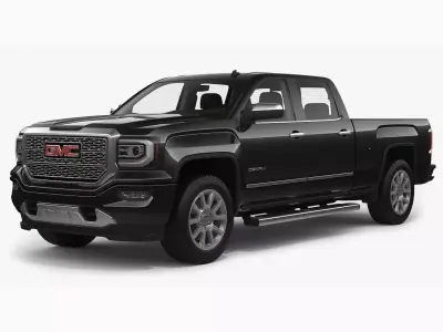 2018 GMC Sierra 1500 Denali 3D model