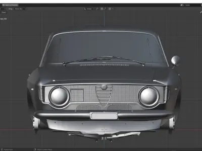 Alfa Romeo GTA 1965 3D model