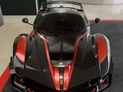 Ferrari  FXX-K EVO 3D model