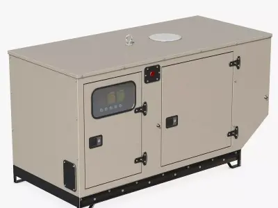 Industrial Generator 3D model