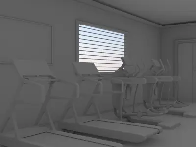 Academia  Academy 3D model