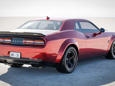 Dodge Demon 2022 3D model