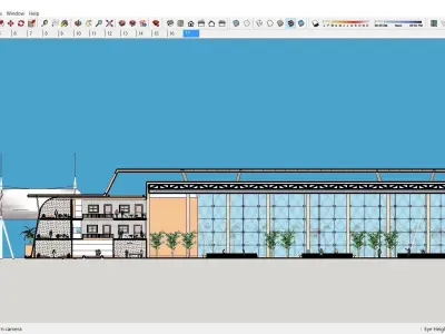 Sketchup Sport - Stadium 106 3D model