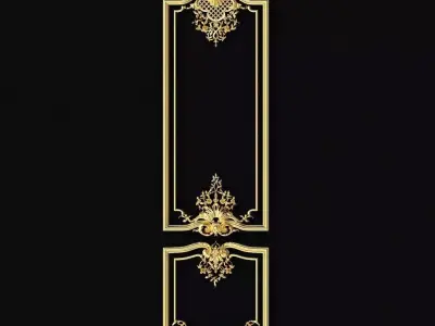 Decor for door 3D model