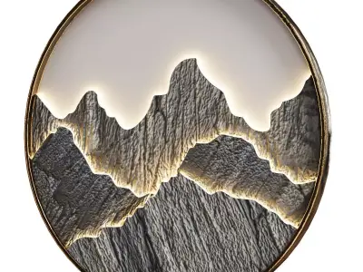 Light Wall Decor Collection 01 3D model