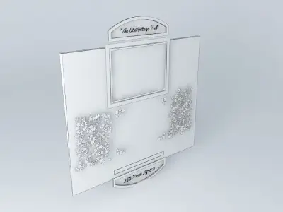 Jigsaw Puzzle The Old Village Pub 250 Lockable Pieces Free 3D model