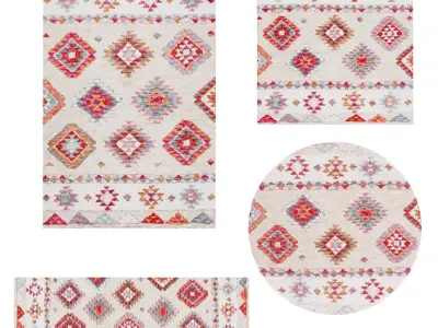 Rugs No 28 Low-poly 3D model